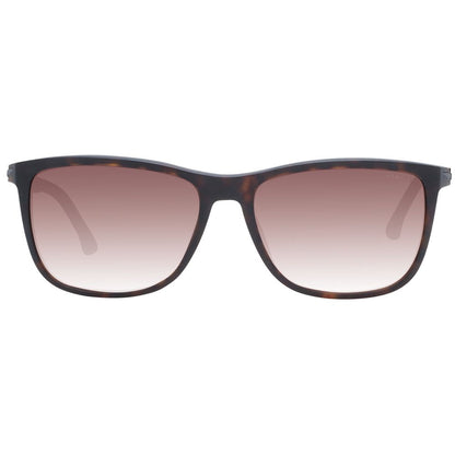 Police Brown Acetate & Plastic Sunglasses