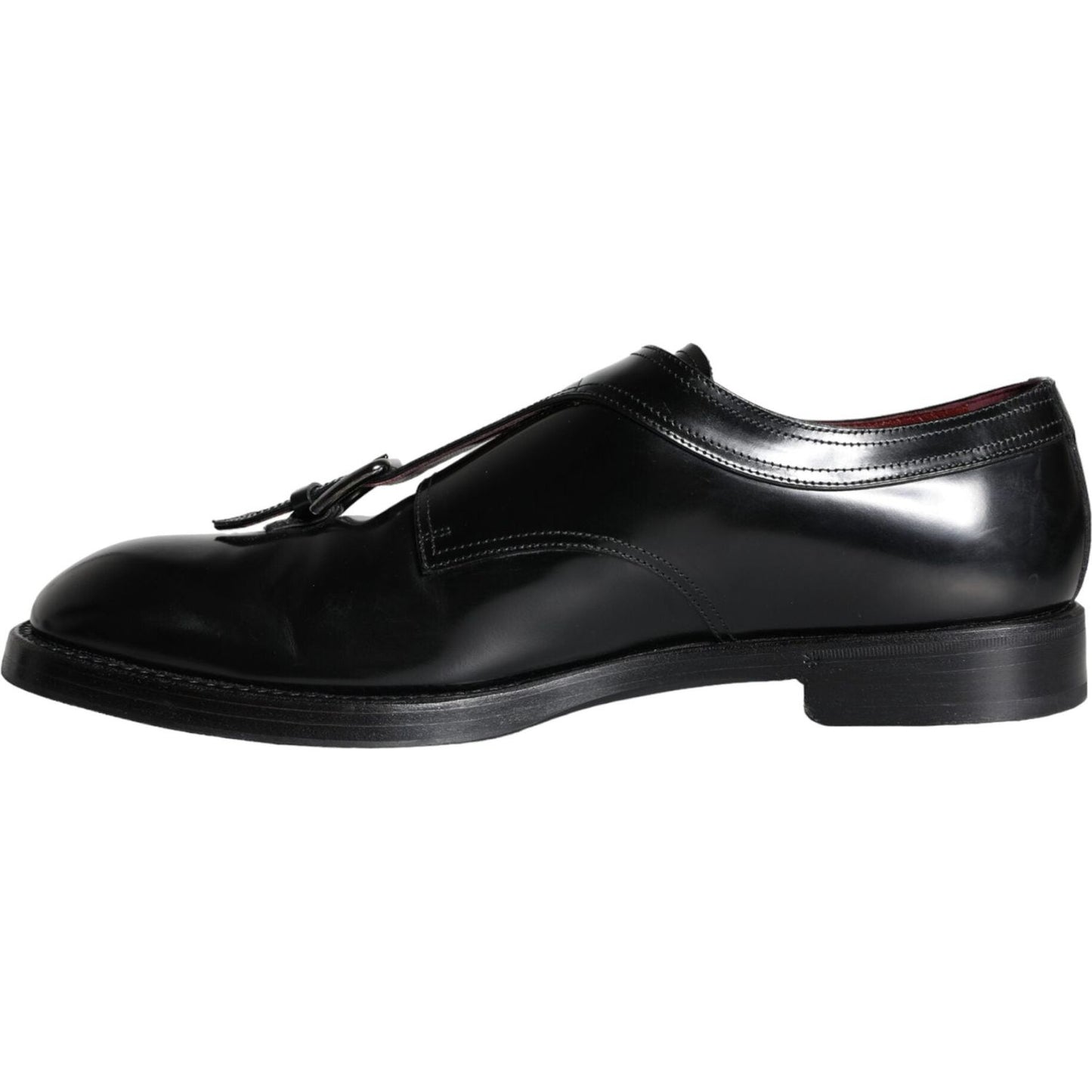 Dolce & Gabbana Black Calf Leather Men Formal Dress Shoes Dolce & Gabbana