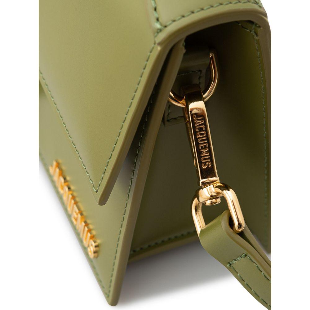 Jacquemus Green Leather Shoulder Bag Jacquemus