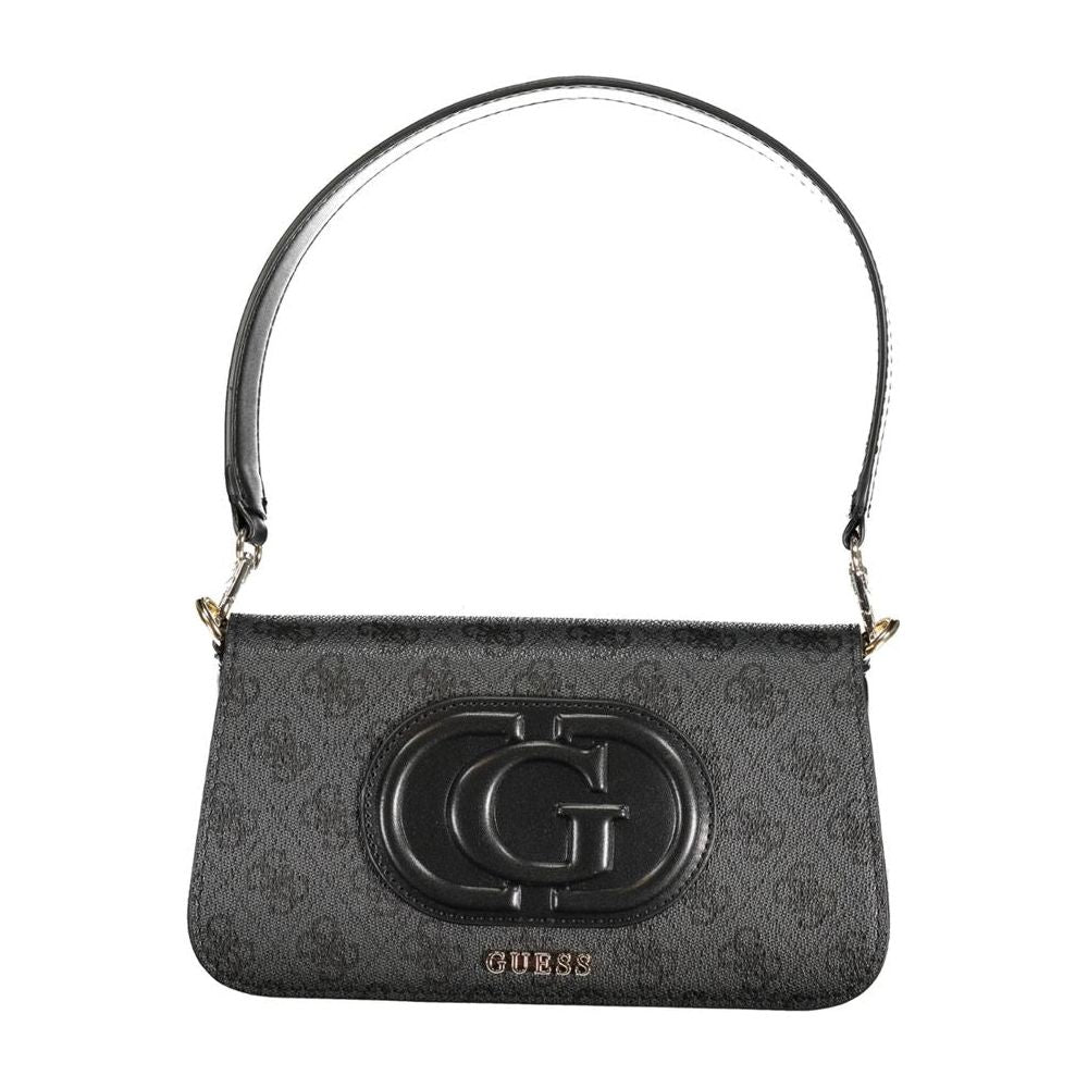 Guess Jeans Gray Polyethylene Handbag