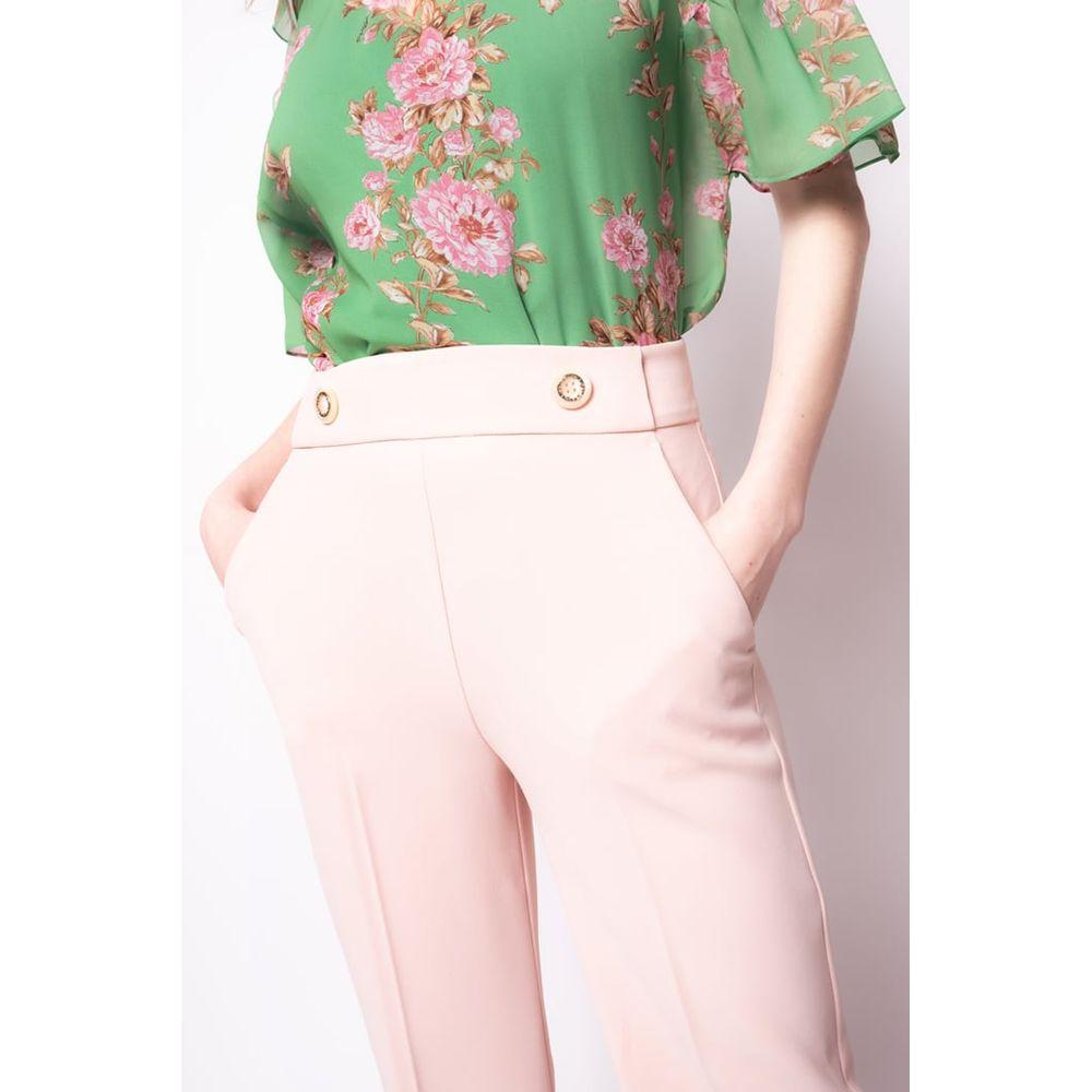 PINKO Pink Polyester Jeans & Pant PINKO