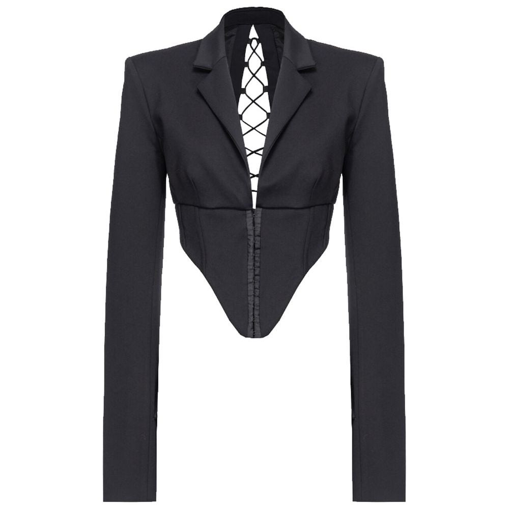 PINKO Black Viscose Suits & Blazer PINKO