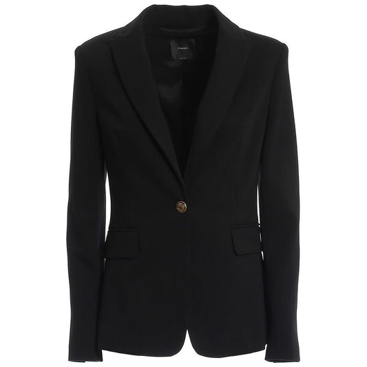 PINKO Black Viscose Suits & Blazer PINKO