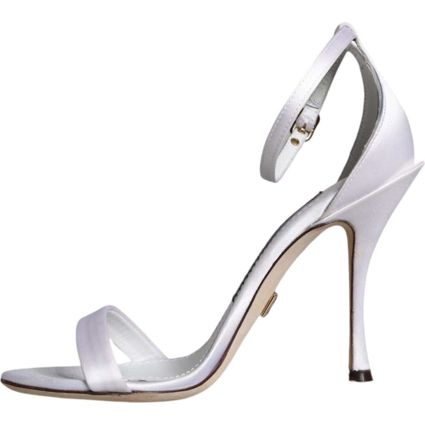 Dolce & Gabbana White KEIRA Heels Ankle Strap Sandals Shoes Dolce & Gabbana