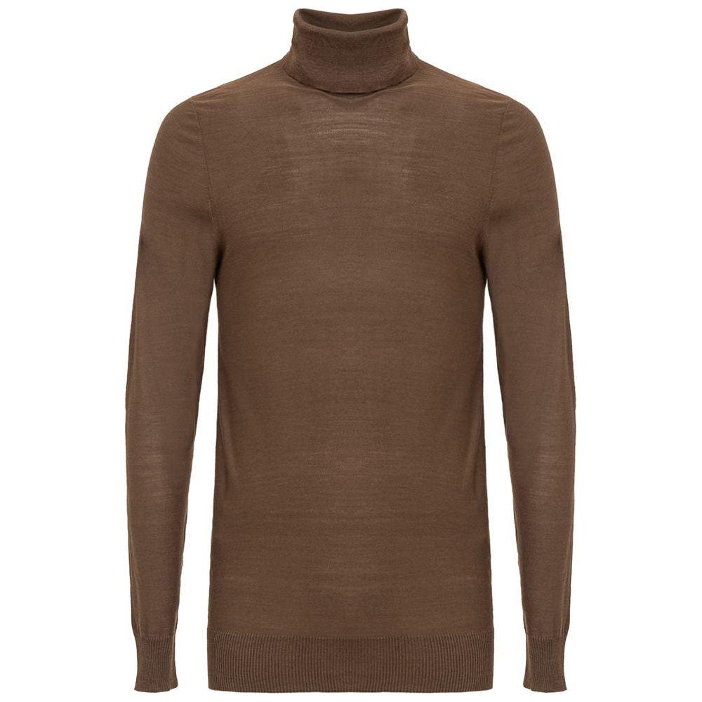 Brioni Brown Cashmere Sweater Brioni