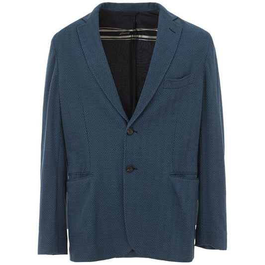 Brioni Blue Wool Blazer Brioni