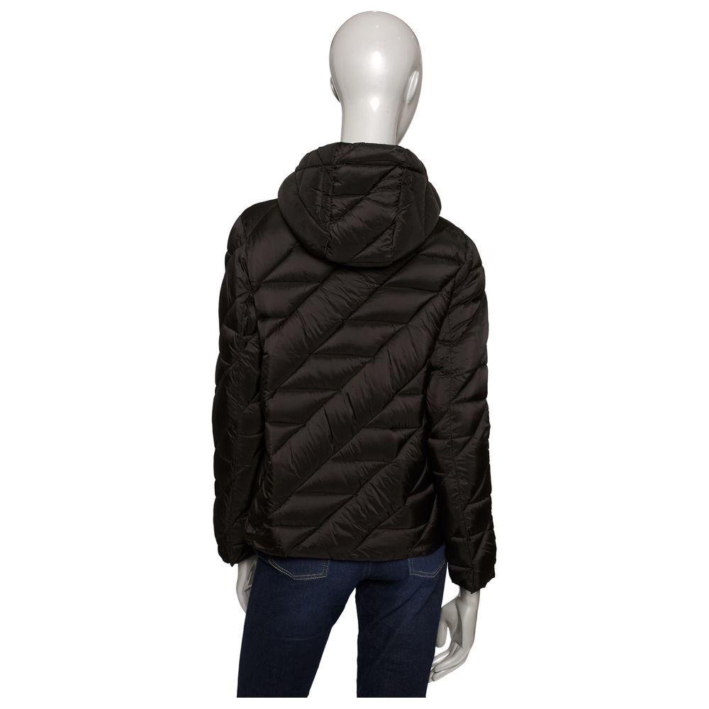 Baldinini Trend Black Polyester Women Jacket Baldinini Trend