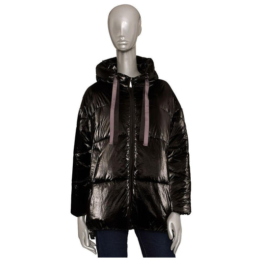 Baldinini Trend "Black Polyester Women Jacket" Baldinini Trend