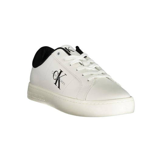 Calvin Klein White Polyester Sneaker Calvin Klein