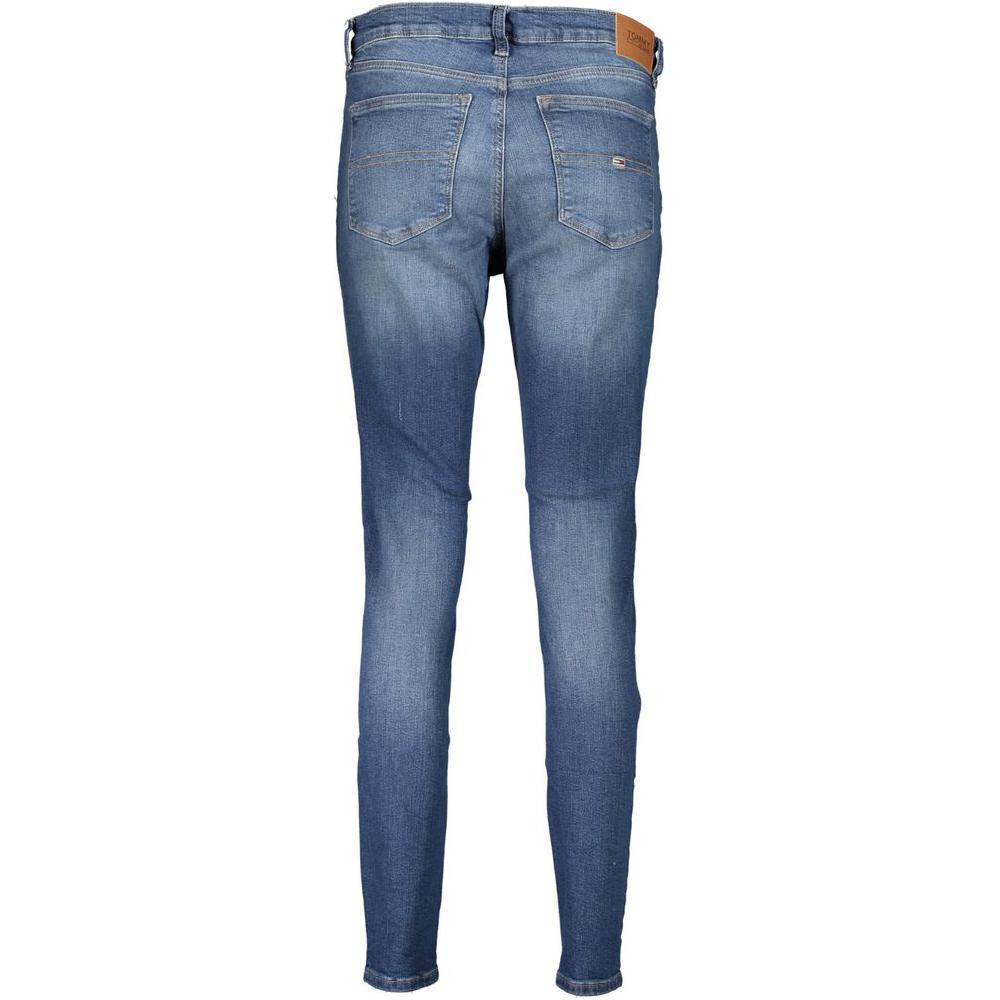 Tommy Hilfiger Blue Cotton Jeans & Pant Tommy Hilfiger