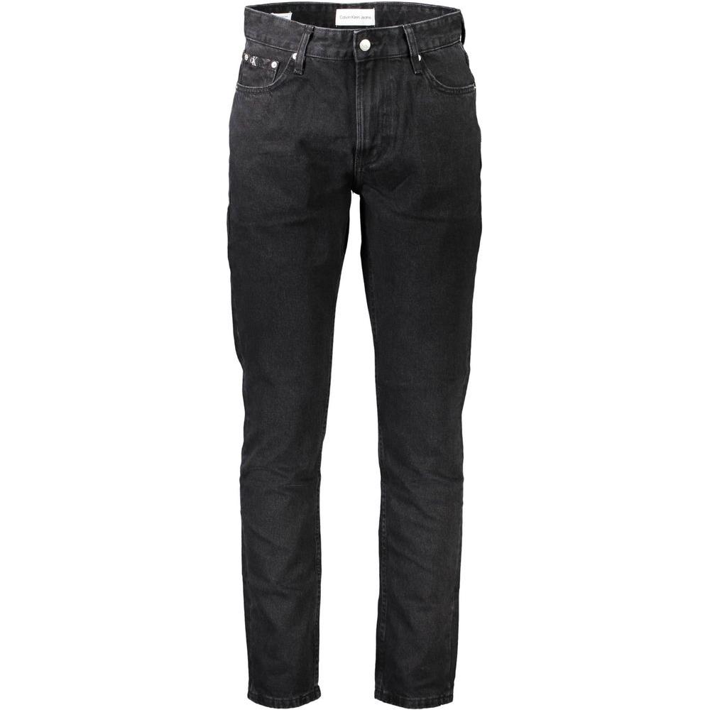 Calvin Klein Black Cotton Jeans & Pant Calvin Klein