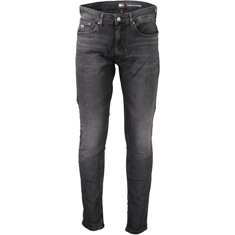 Tommy Hilfiger Black Cotton Jeans & Pant Tommy Hilfiger