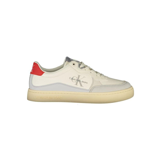 Calvin Klein White Polyester Sneaker Calvin Klein