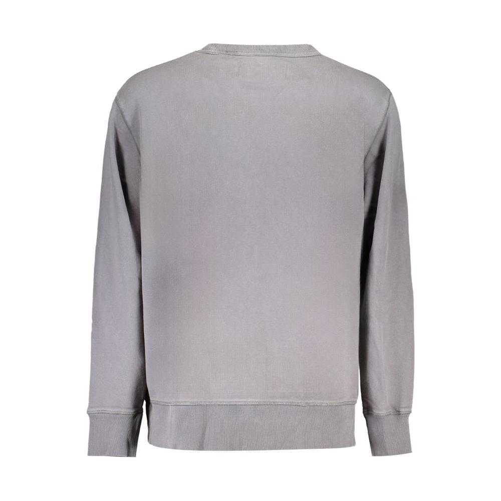 Calvin Klein Gray Cotton Sweater Calvin Klein