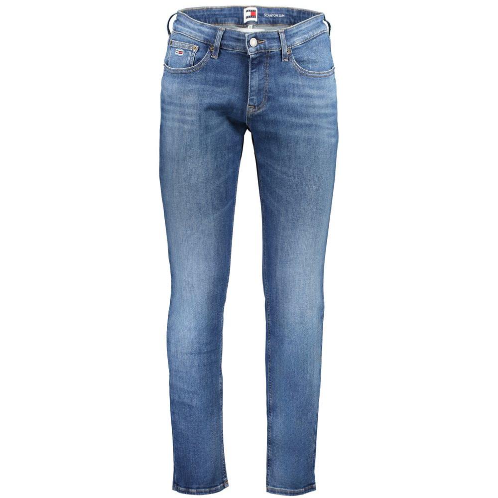 Tommy Hilfiger Blue Cotton Jeans & Pant