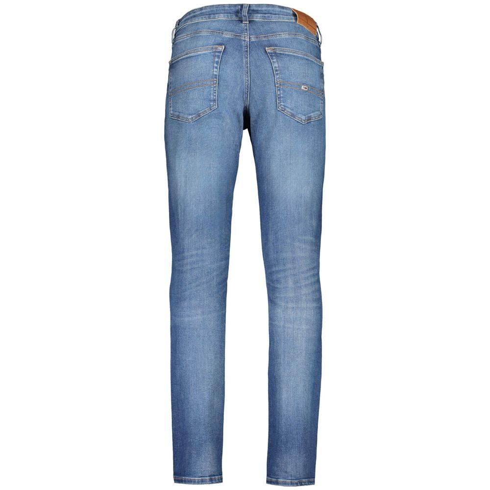 Tommy Hilfiger Blue Cotton Jeans & Pant