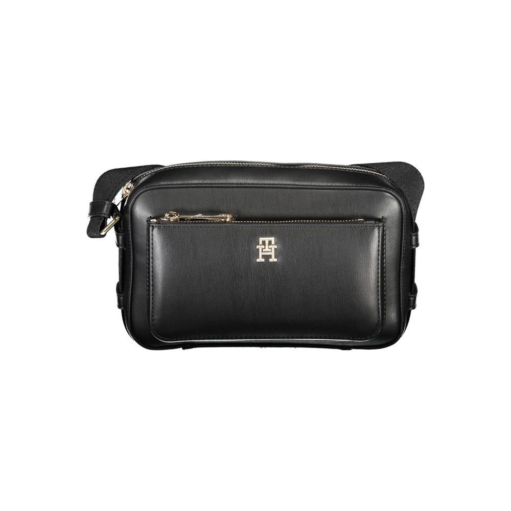 Tommy Hilfiger Black Polyethylene Handbag Tommy Hilfiger