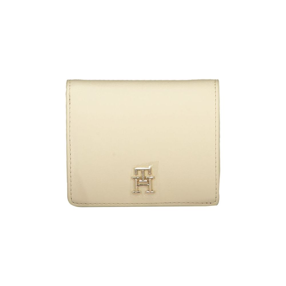 Tommy Hilfiger Beige Polyethylene Wallet Tommy Hilfiger