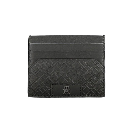 Tommy Hilfiger Black Leather Wallet Tommy Hilfiger