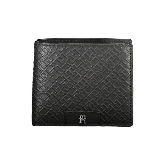 Tommy Hilfiger Black Leather Wallet Tommy Hilfiger