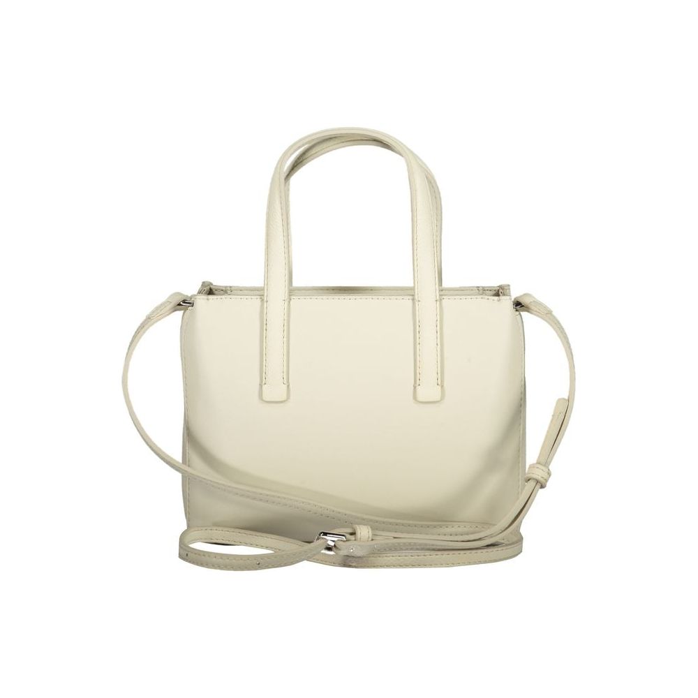 Calvin Klein Beige Polyester Handbag Calvin Klein