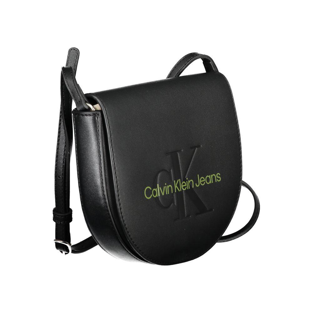 Calvin Klein Black Polyethylene Handbag Calvin Klein