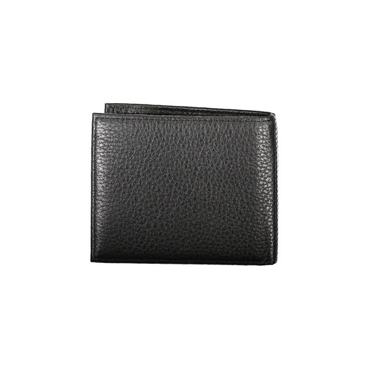 Tommy Hilfiger Black Leather Wallet Tommy Hilfiger