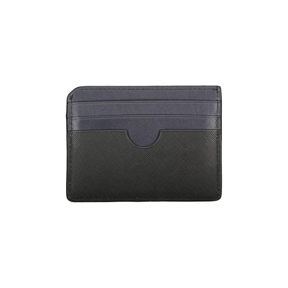 Tommy Hilfiger Black Leather Wallet Tommy Hilfiger