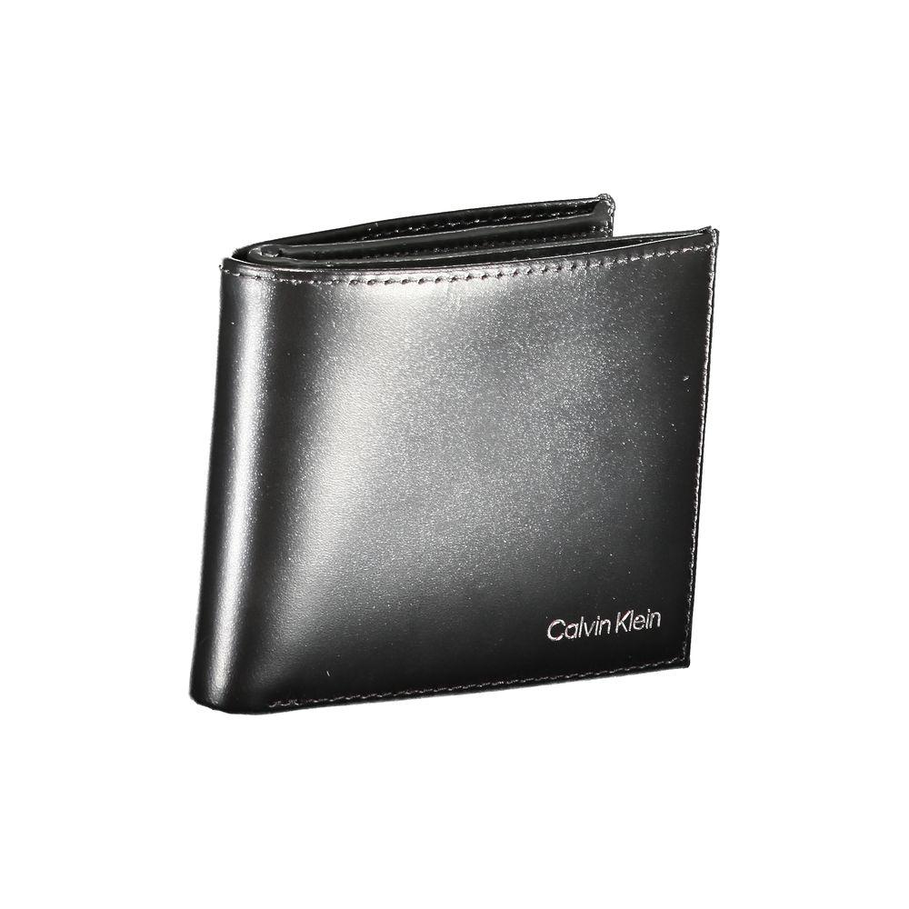 Calvin Klein Black Leather Wallet Calvin Klein