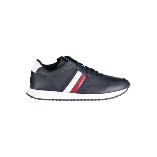 Tommy Hilfiger Blue Polyester Sneaker Tommy Hilfiger