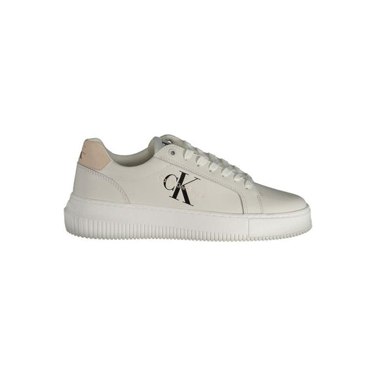 Calvin Klein White Polyester Sneaker Calvin Klein