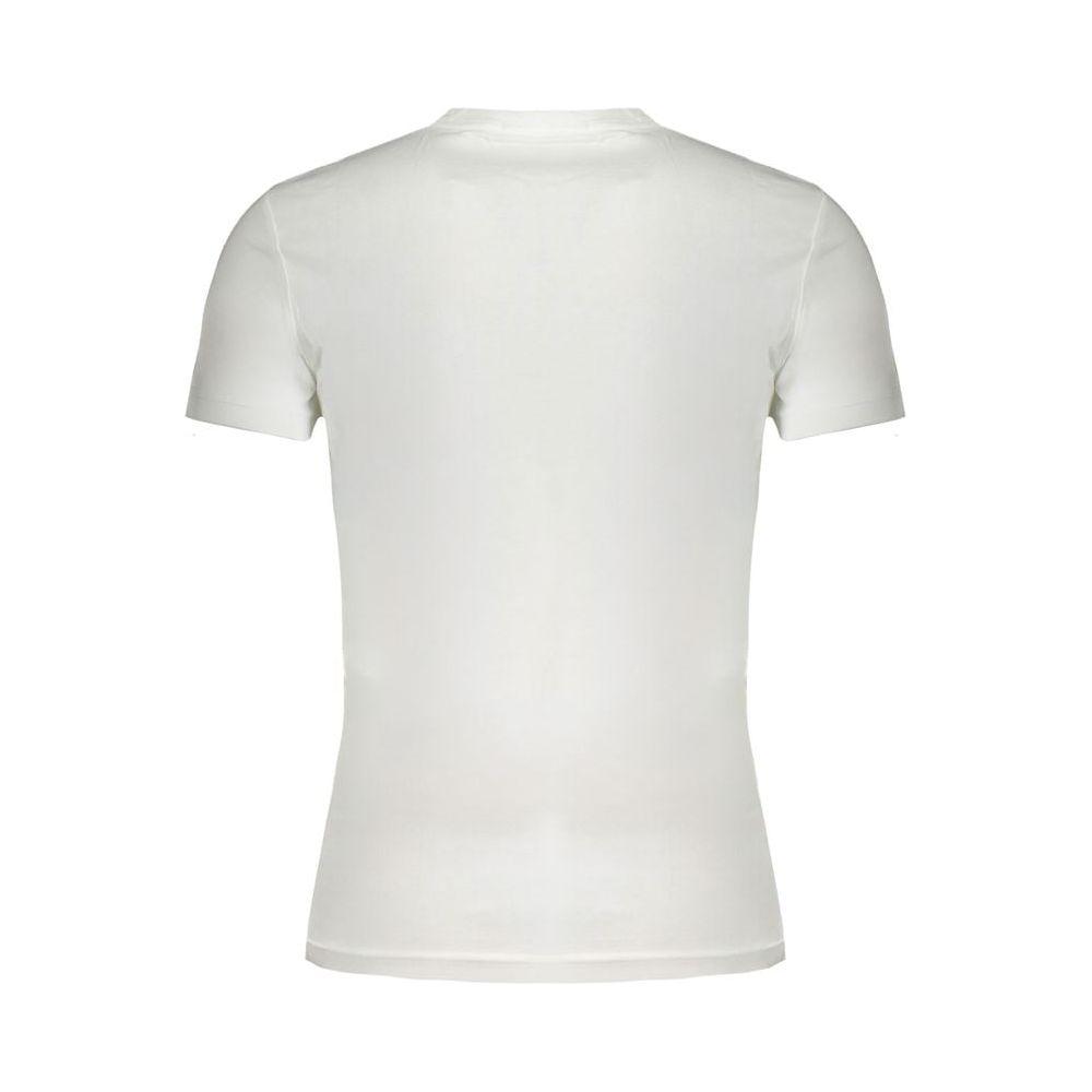 Calvin Klein White Cotton T-Shirt Calvin Klein