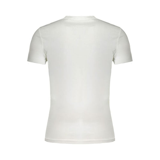 Calvin Klein White Cotton T-Shirt Calvin Klein