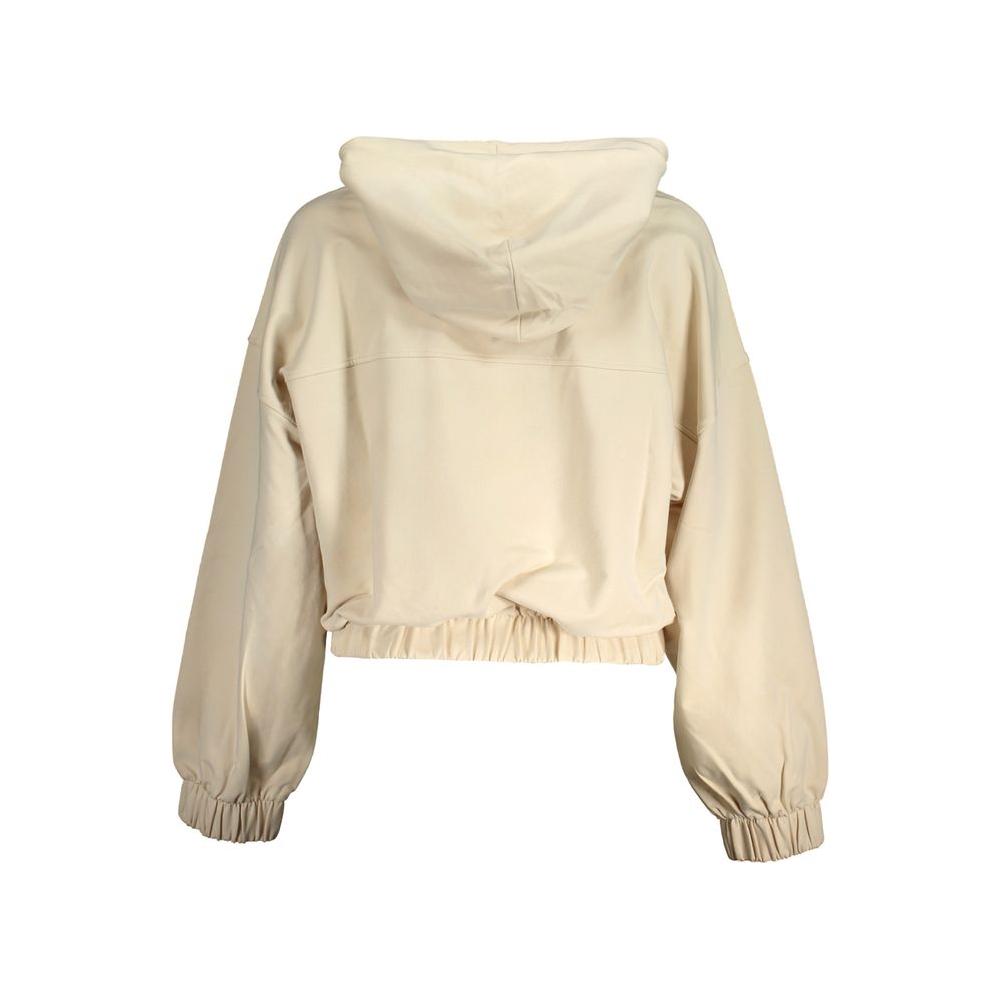 Tommy Hilfiger Beige Cotton Sweater Tommy Hilfiger