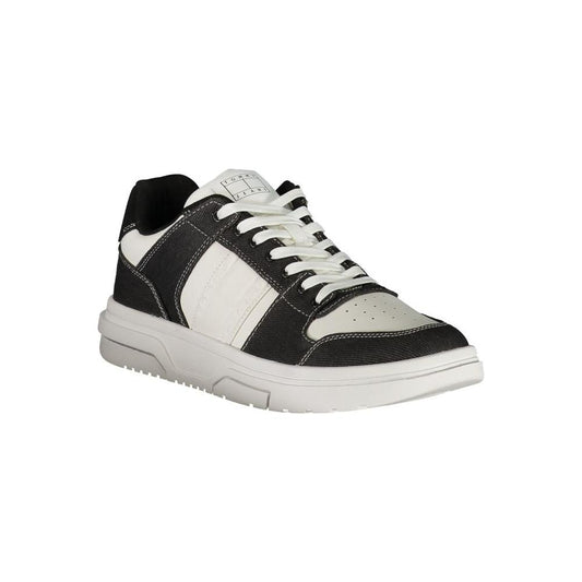 Tommy Hilfiger Black Polyester Sneaker Tommy Hilfiger