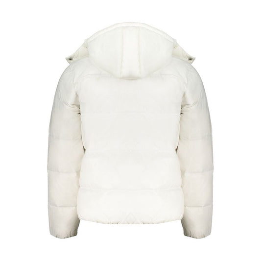 Calvin Klein White Polyamide Jacket Calvin Klein