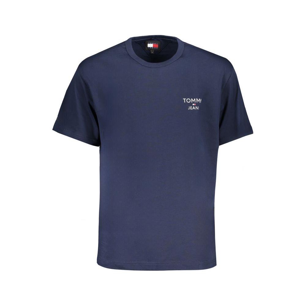 Tommy Hilfiger Blue Cotton T-Shirt Tommy Hilfiger