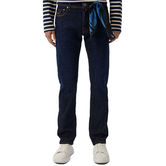 Jacob Cohen Blue Cotton Jeans & Pant Jacob Cohen