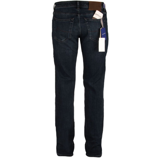 Jacob Cohen Blue Cotton Men's Slim Fit Jean Jacob Cohen