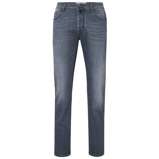 Jacob Cohen Blue Cotton Men Jeans Jacob Cohen