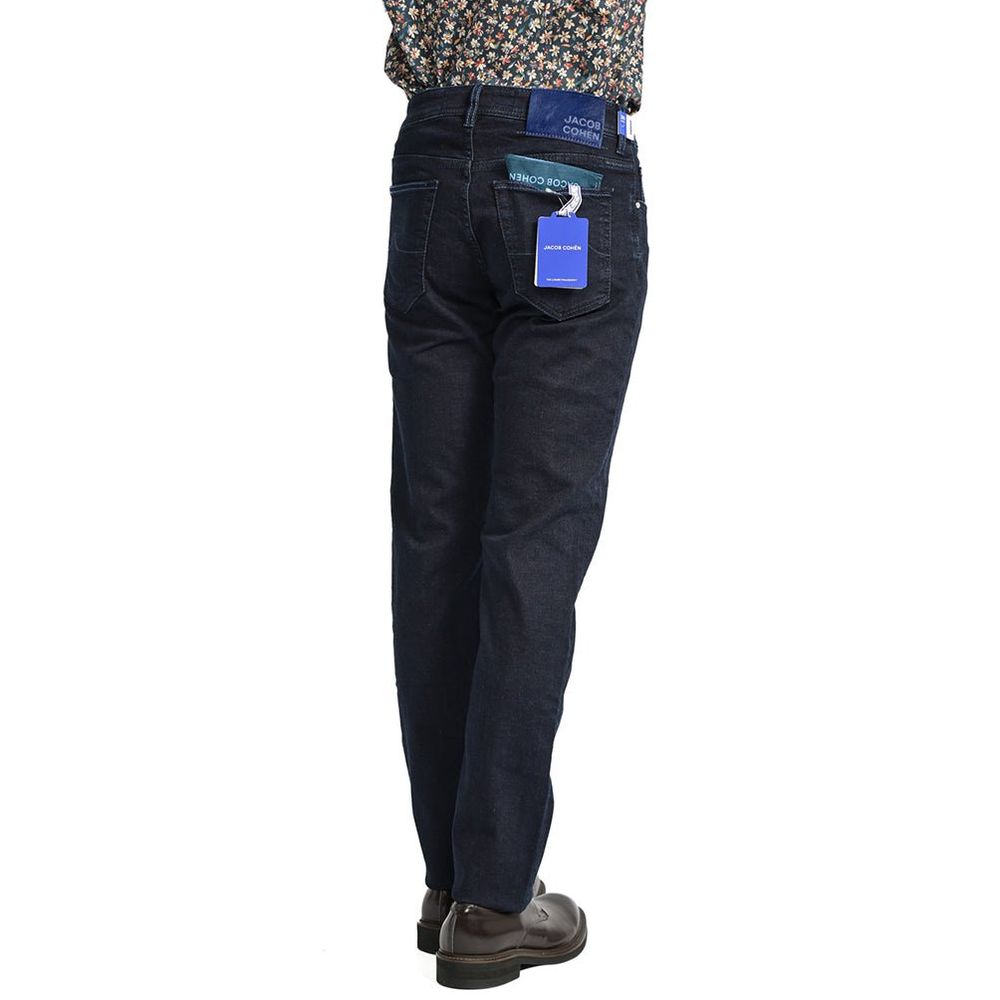 Jacob Cohen Blue Cotton Jeans & Pant Jacob Cohen