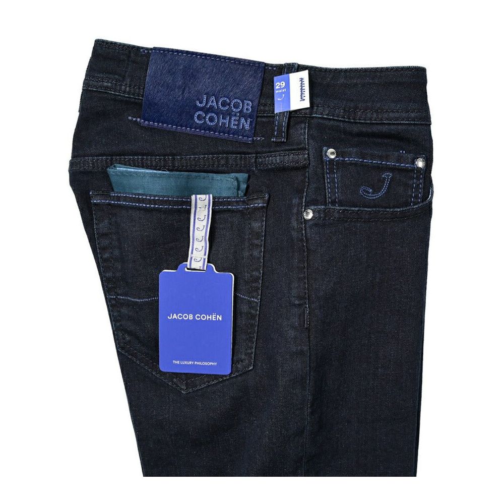 Jacob Cohen Blue Cotton Jeans & Pant Jacob Cohen