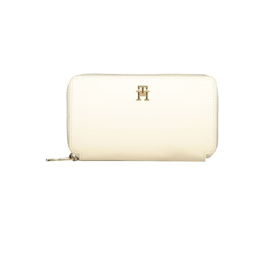 Tommy Hilfiger Beige Polyethylene Wallet Tommy Hilfiger