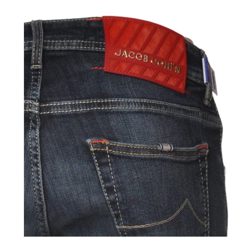 Jacob Cohen Blue Cotton Jeans & Pant Jacob Cohen