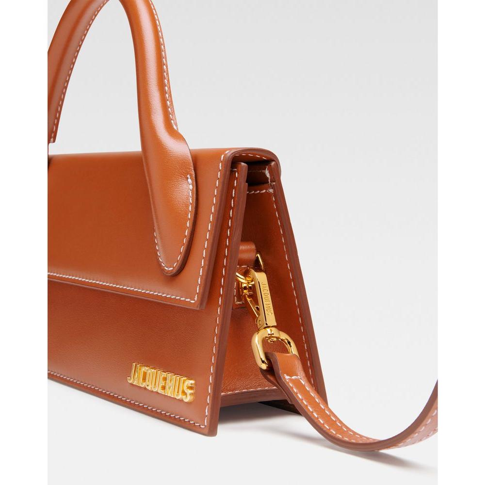 Jacquemus Brown Leather Crossbody Bag Jacquemus