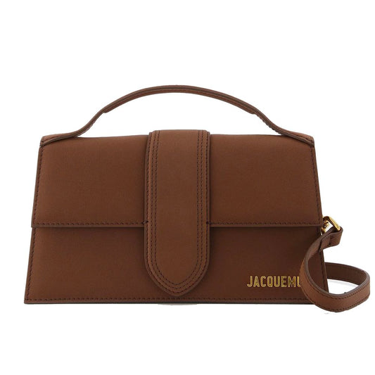 Jacquemus Brown Leather Crossbody Bag Jacquemus