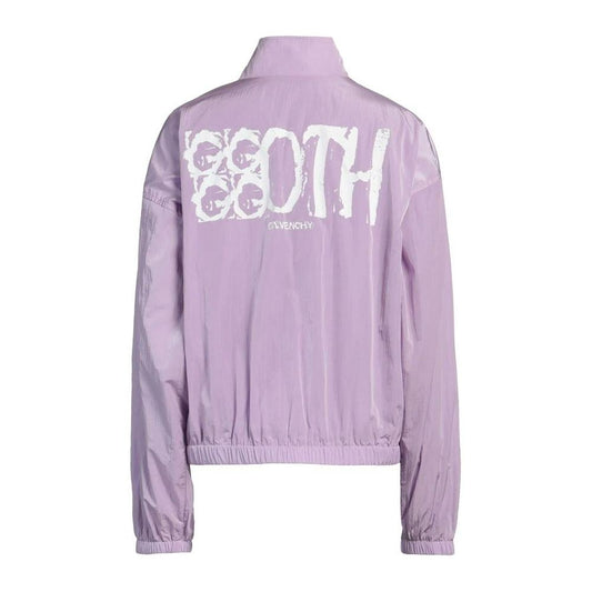 Givenchy Purple Nylon Jackets & Coat Givenchy