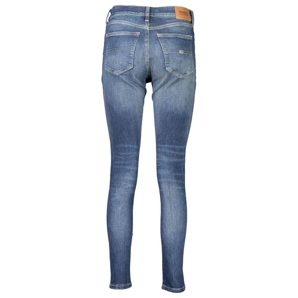 Tommy Hilfiger Blue Cotton Jeans & Pant Tommy Hilfiger