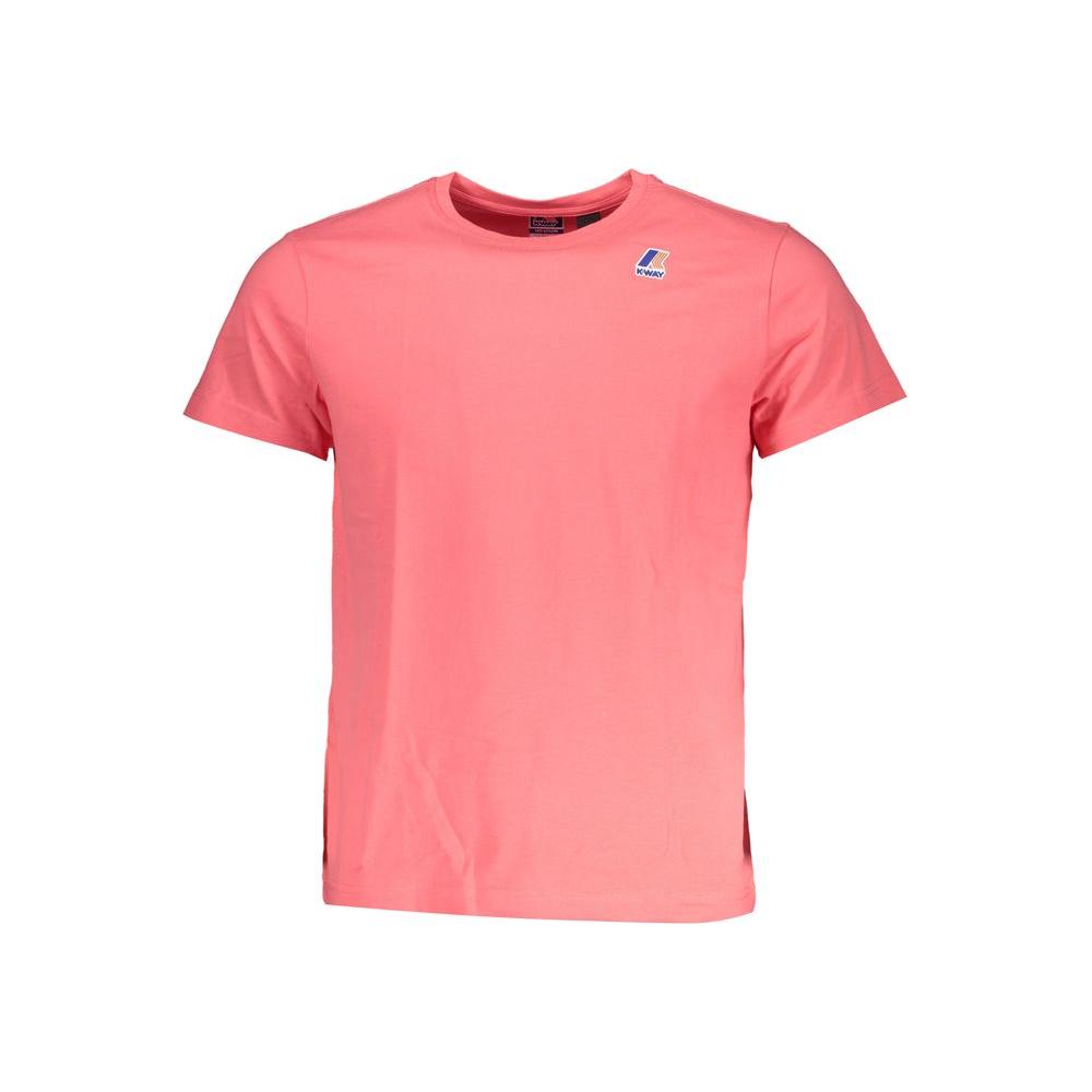 K-WAY Pink Cotton T-Shirt K-WAY