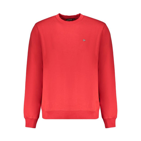 Napapijri Red Cotton Sweater Napapijri